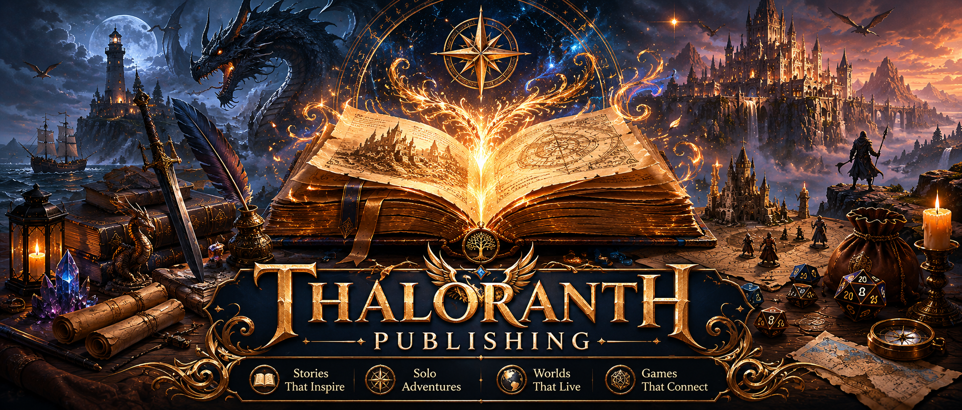 Creator Partnership Program fantasy writers and creators for Legends of Thaloranth.