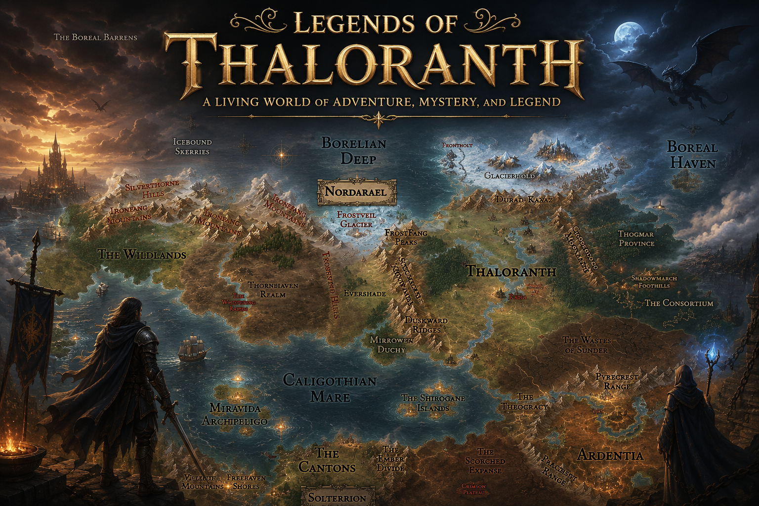 Thaloranth FAQ for Legends of Thaloranth players and creators