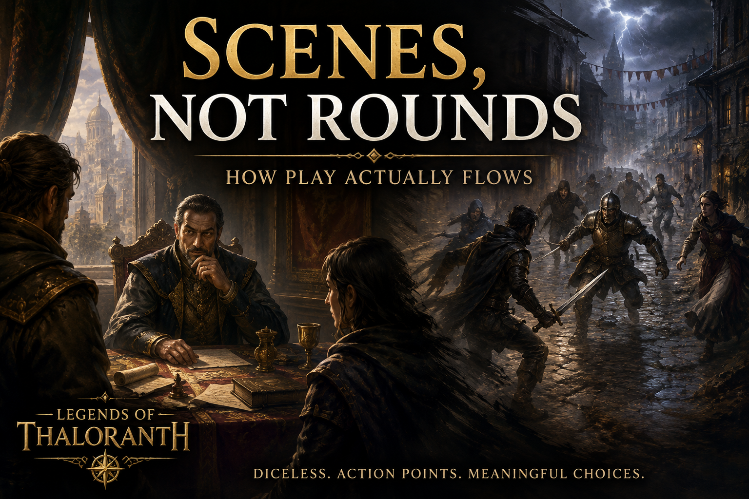 Scenes Not Rounds: How Play Actually Flows
