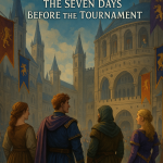Cover of Legends of Thaloranth: Seven Days Before, a fantasy RPG introductory adventure set in Radia during the week leading up to the Grand Tournament.