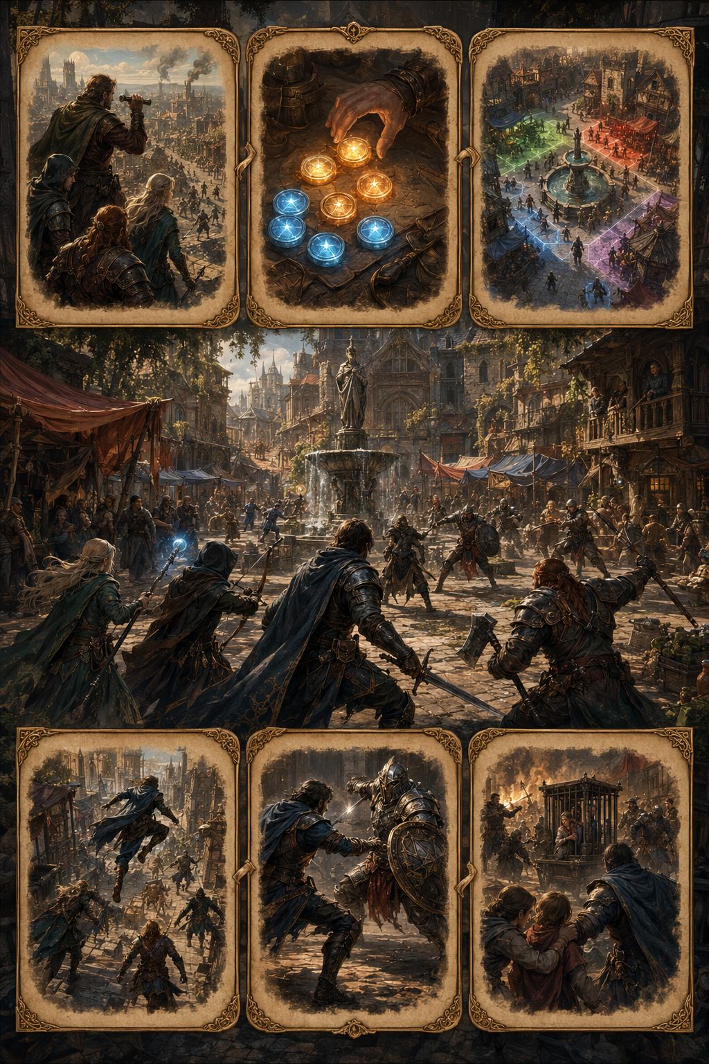 How Combat in Legends of Thaloranth Flows