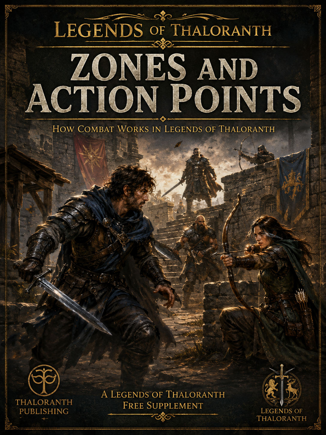 Zones and Action Points for Legends of Thaloranth