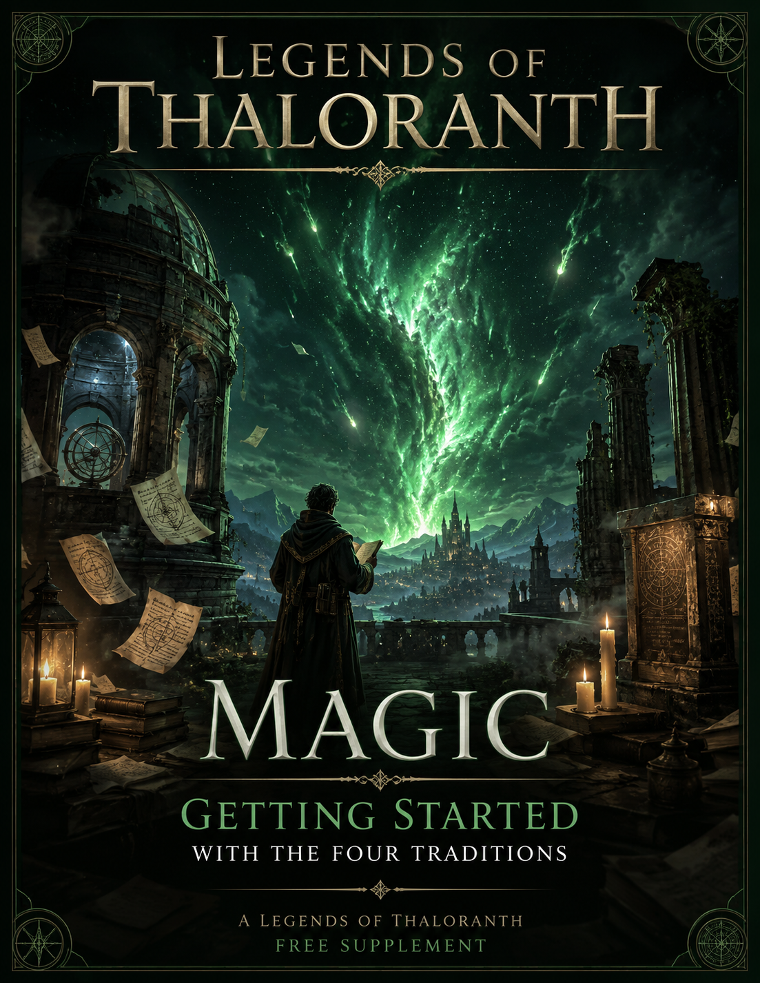 Magic Getting Started free supplement for Legends of Thaloranth