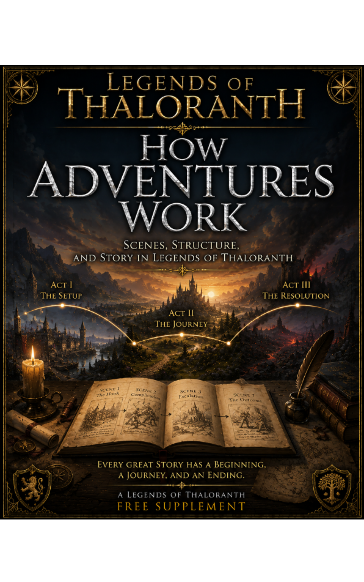 How Adventures Work free supplement cover